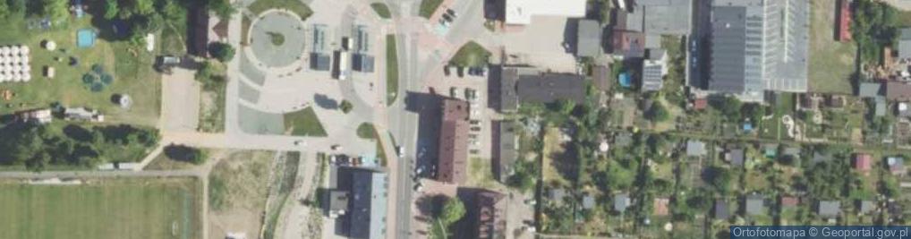 Zdjęcie satelitarne Urząd Miejski w Blachowni