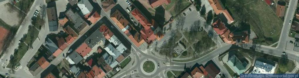 Zdjęcie satelitarne Urząd Miejski w Leżajsku