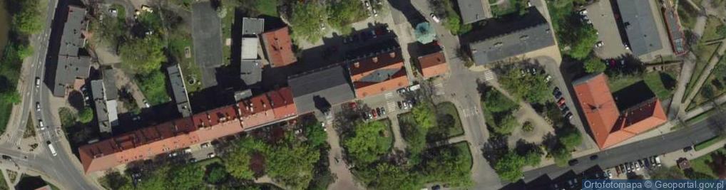 Zdjęcie satelitarne Urząd Miejski w Oławie