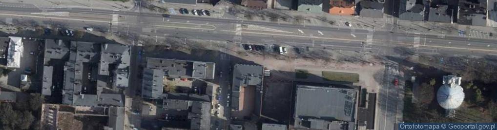 Zdjęcie satelitarne Urząd Miejski w Pabianicach