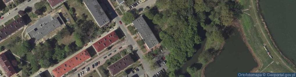 Zdjęcie satelitarne Urząd Miejski w Poniatowej