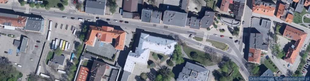 Zdjęcie satelitarne Urząd Miejski w Prudniku