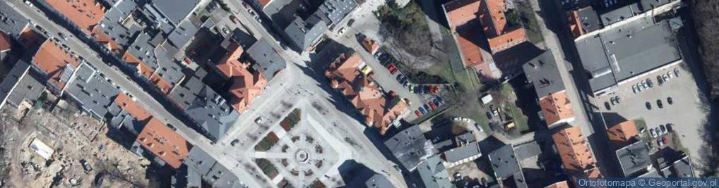 Zdjęcie satelitarne Urząd Miejski Wałbrzych