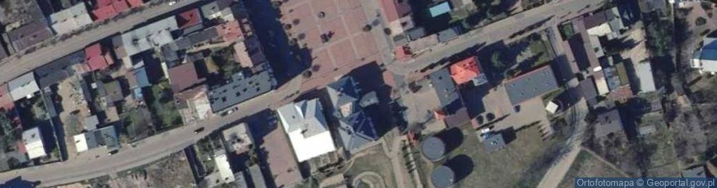 Zdjęcie satelitarne Urząd Miejski Warka