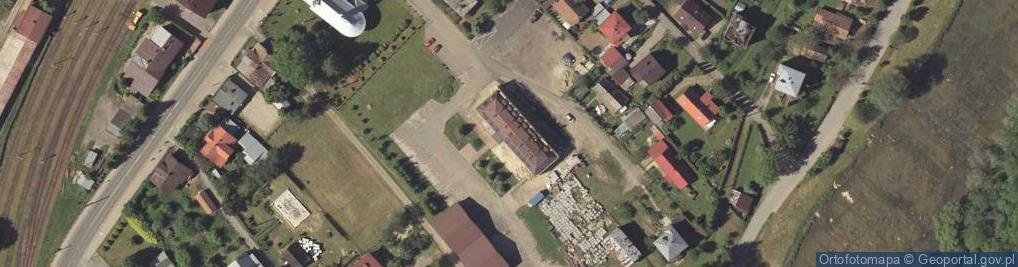 Zdjęcie satelitarne Urząd Miejski Zagórz