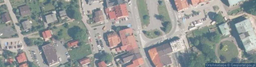Zdjęcie satelitarne Urząd Miejski Zator