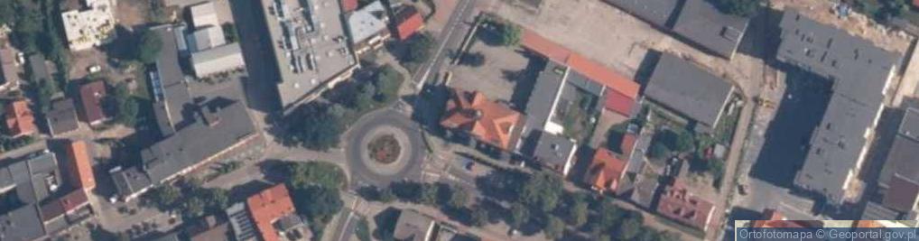 Zdjęcie satelitarne Urząd Miejski Złotów