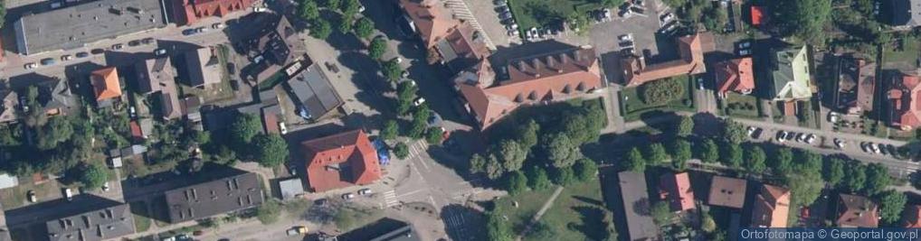 Zdjęcie satelitarne Urząd Miasta Białogard