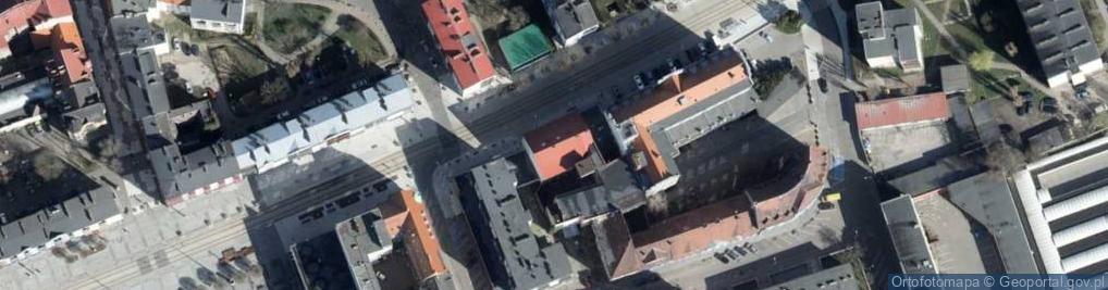 Zdjęcie satelitarne Urząd Miasta Gorzów Wielkopolski