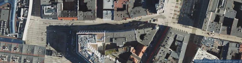 Zdjęcie satelitarne Urząd Miasta Katowice