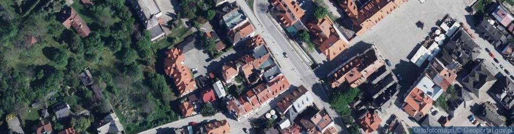 Zdjęcie satelitarne Urząd Miasta Kazimierz Dolny