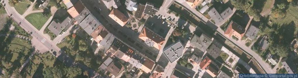 Zdjęcie satelitarne Urząd Miasta Kowary