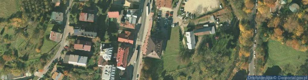 Zdjęcie satelitarne Urząd Miasta Krynica-Zdrój