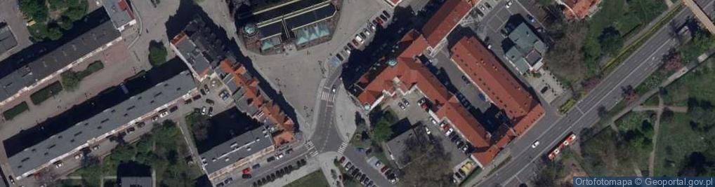 Zdjęcie satelitarne Urząd Miasta Legnica
