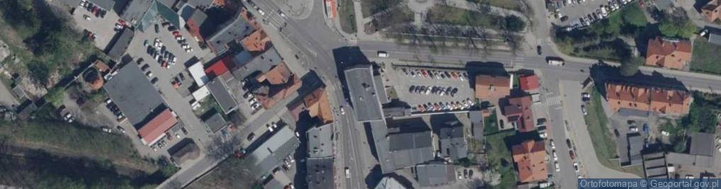 Zdjęcie satelitarne Urząd Miasta Lubań