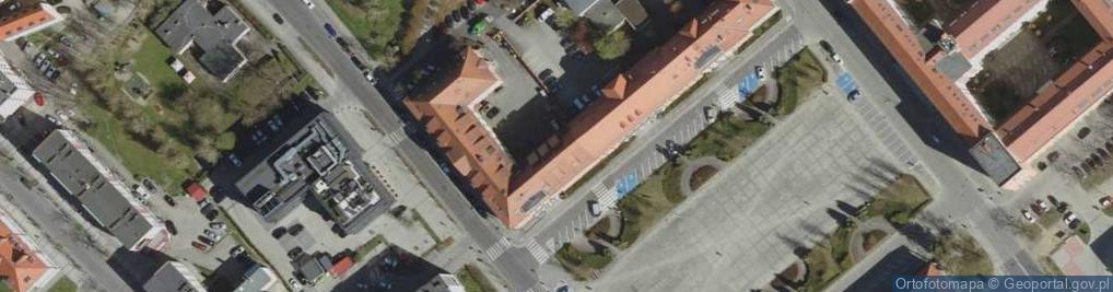 Zdjęcie satelitarne Urząd Miasta Piły