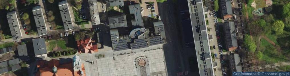 Zdjęcie satelitarne Urząd Miasta Ruda Śląska