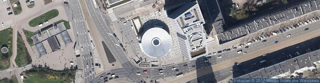 Zdjęcie satelitarne Urząd Miasta Stołecznego Warszawy