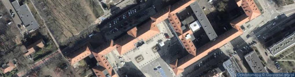 Zdjęcie satelitarne Urząd Miasta Szczecin