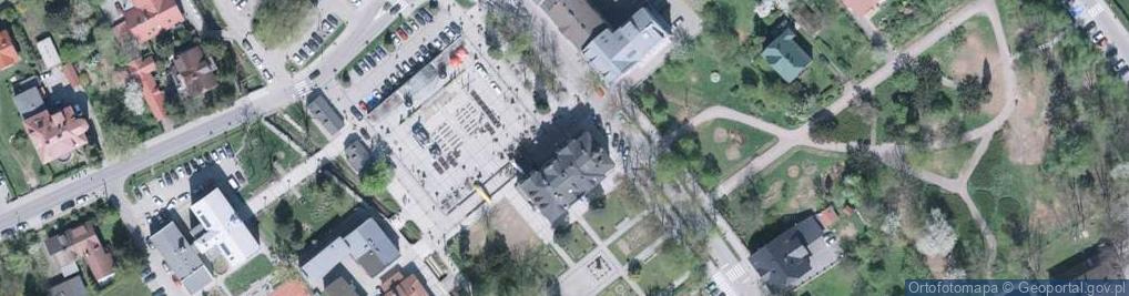 Zdjęcie satelitarne Urząd Miasta Ustroń