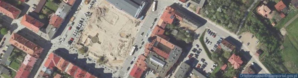 Zdjęcie satelitarne Urząd Miejski Łomża