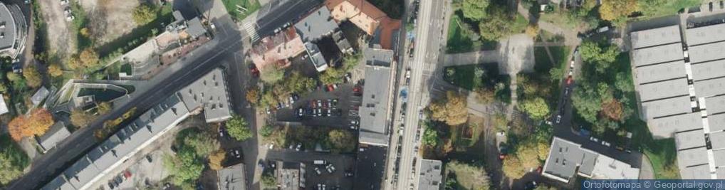 Zdjęcie satelitarne Urząd Miejski w Zabrzu