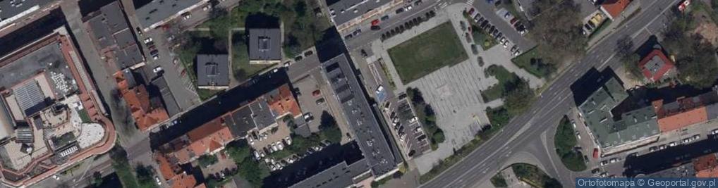 Zdjęcie satelitarne Dolnośląski Wojewódzki Urząd Pracy Filia w Legnicy
