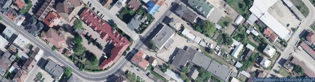 Zdjęcie satelitarne Powiatowy Urząd Pracy w Białej Podlaskiej Filia w Międzyrzecu Podlask