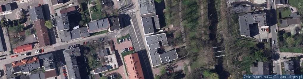 Zdjęcie satelitarne Powiatowy Urząd Pracy w Bielsku-Białej