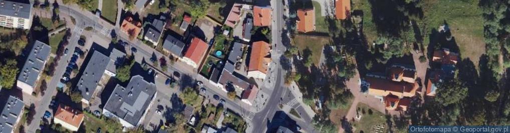 Zdjęcie satelitarne Powiatowy Urząd Pracy w Bydgoszczy Filia w Solcu Kujawskim