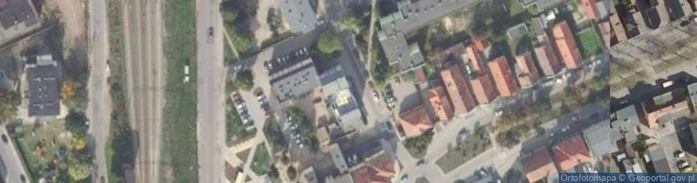 Zdjęcie satelitarne Powiatowy Urząd Pracy w Chodzieży