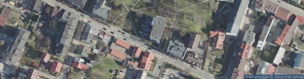 Zdjęcie satelitarne Powiatowy Urząd Pracy w Chrzanowie