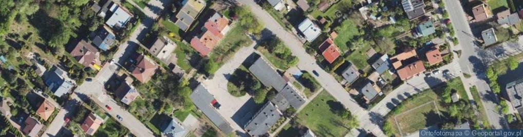 Zdjęcie satelitarne Powiatowy Urząd Pracy w Ciechanowie