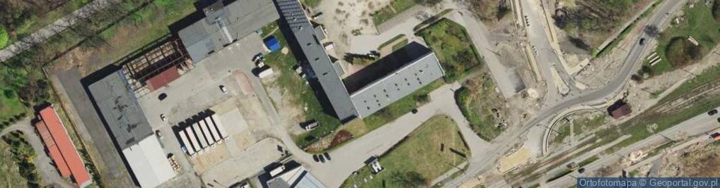Zdjęcie satelitarne Powiatowy Urząd Pracy w Dąbrowie Górniczej