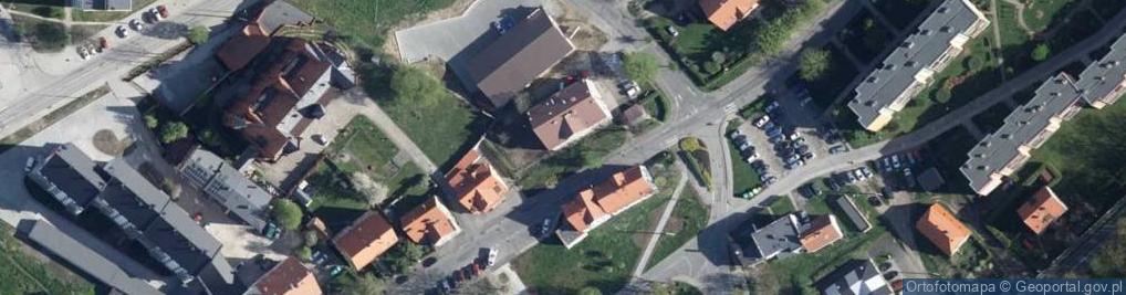 Zdjęcie satelitarne Powiatowy Urząd Pracy w Dzierżoniowie Filia w Bielawie