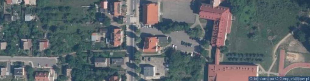 Zdjęcie satelitarne Powiatowy Urząd Pracy w Iławie Filia w Suszu
