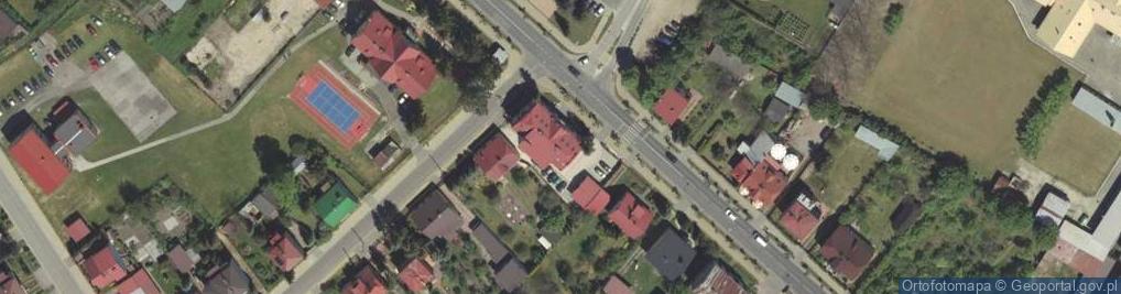 Zdjęcie satelitarne Powiatowy Urząd Pracy w Janowie Lubelskim