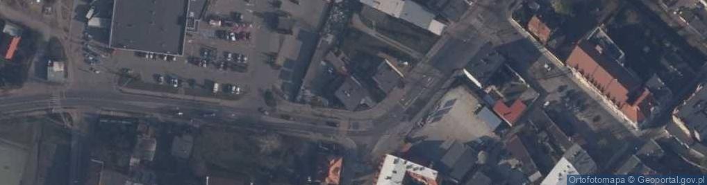 Zdjęcie satelitarne Powiatowy Urząd Pracy w Kępnie
