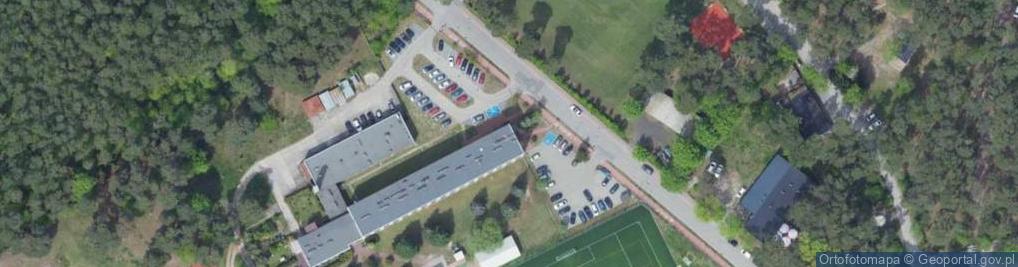 Zdjęcie satelitarne Powiatowy Urząd Pracy w Kozienicach