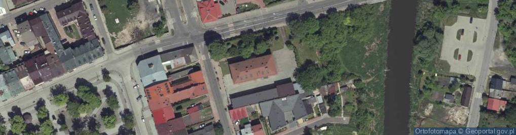 Zdjęcie satelitarne Powiatowy Urząd Pracy w Krasnymstawie
