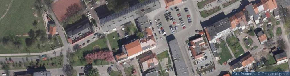 Zdjęcie satelitarne Powiatowy Urząd Pracy w Legnicy Filia w Chojnowie