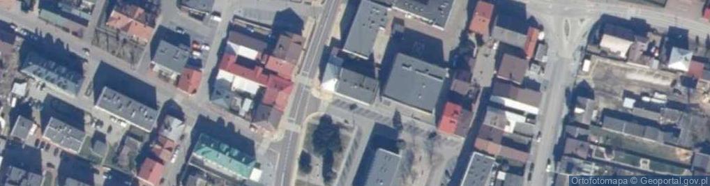 Zdjęcie satelitarne Powiatowy Urząd Pracy w Lipsku