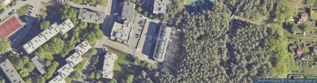 Zdjęcie satelitarne Powiatowy Urząd Pracy w Mielcu