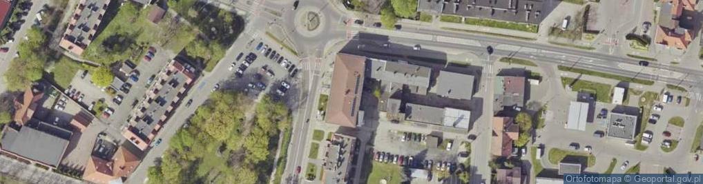 Zdjęcie satelitarne Powiatowy Urząd Pracy w Namysłowie