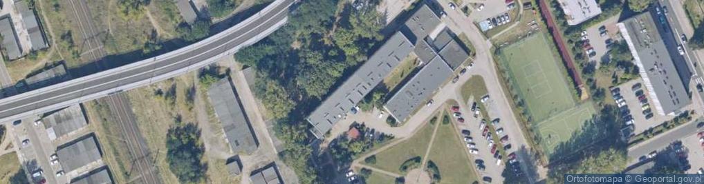 Zdjęcie satelitarne Powiatowy Urząd Pracy w Nowej Soli