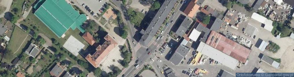 Zdjęcie satelitarne Powiatowy Urząd Pracy w Oleśnicy Filia w Sycowie