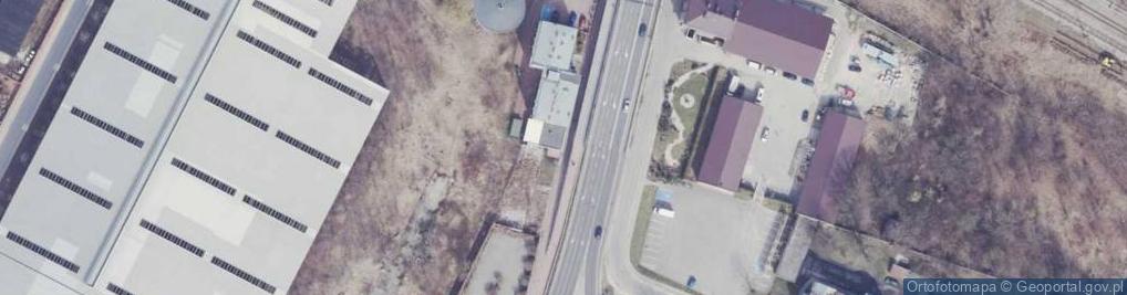 Zdjęcie satelitarne Powiatowy Urząd Pracy w Ostrowcu Świętokrzyskim