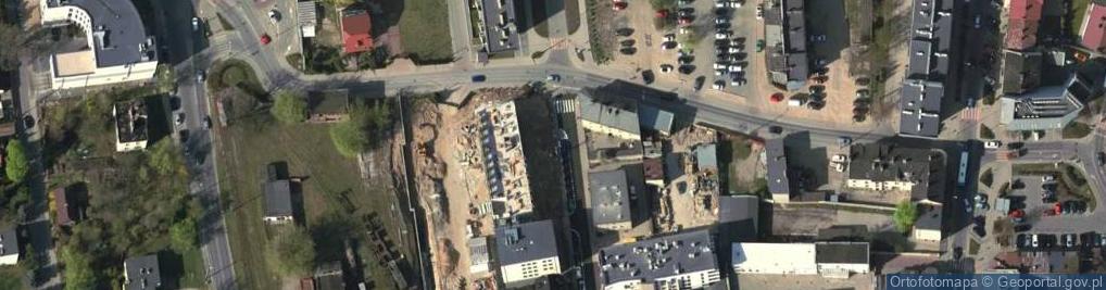 Zdjęcie satelitarne Powiatowy Urząd Pracy w Piasecznie