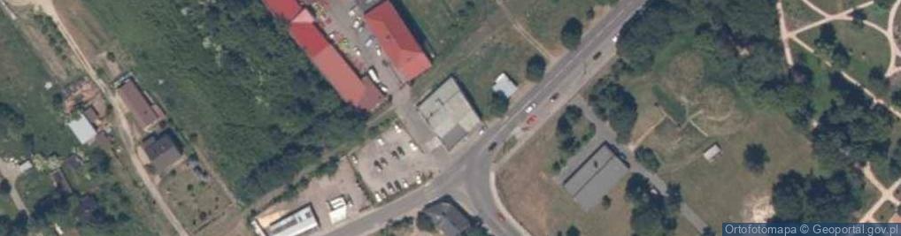 Zdjęcie satelitarne Powiatowy Urząd Pracy w Rawie Mazowieckiej