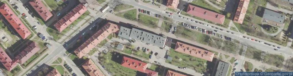 Zdjęcie satelitarne Powiatowy Urząd Pracy w Skarżysku-Kamiennej Punkt w Skarżysku-Kamiennej